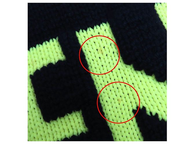 Fendi Kaschmirstrickpullover Schwarz - Ansicht 10