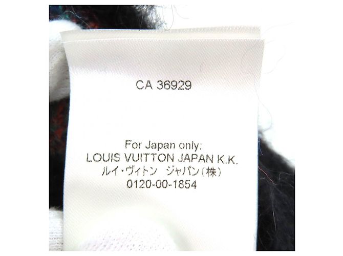 Jersey de mohair LV Circle de Louis Vuitton Negro Multicolor - vista 9