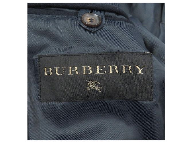 Blusón de mezcla de cachemira y lana Burberry Azul Azul marino - vista 6