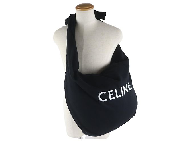 Céline Celine BORSA IN LANA Borsa a Spalla Nero - vista 3