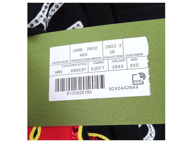 Gucci Hollywood Babylon Hoodie Schwarz - Ansicht 11