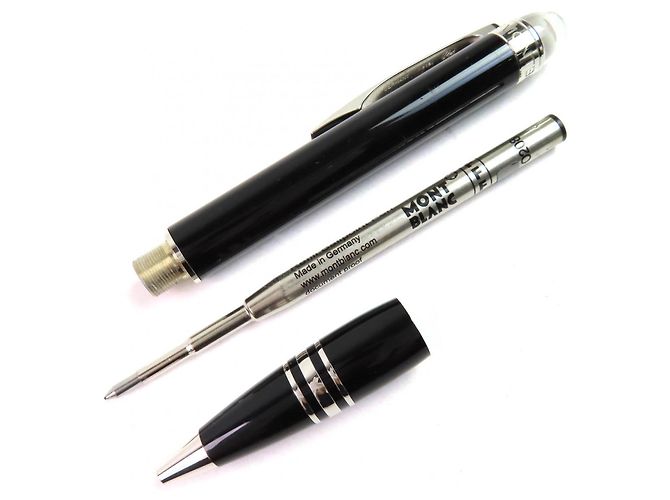 Bolígrafo Montblanc Starwalker PIX Negro Plata - vista 2