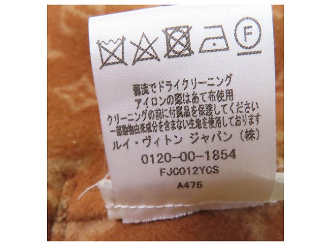 Abrigo de Lana Monogram Louis Vuitton Castaño - view 11