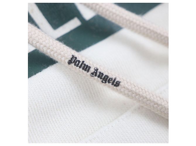Sudadera de algodón Moncler Genius 8×Palm Angels Beige Crudo - vista 4