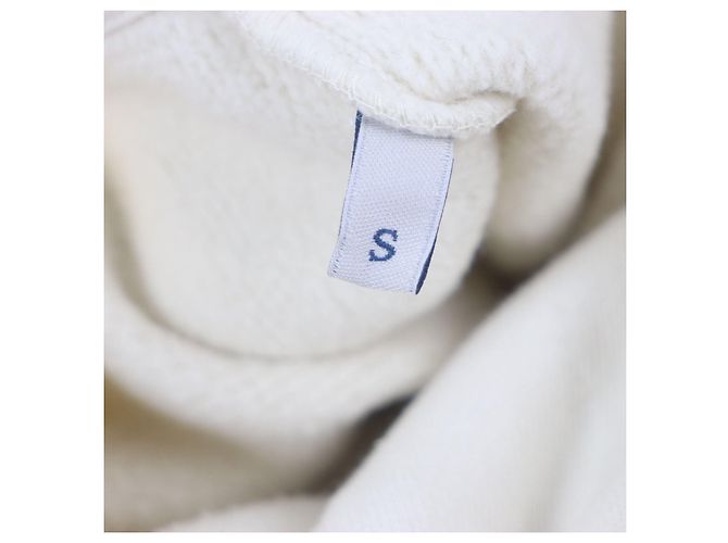 Sudadera de algodón Moncler Genius 8×Palm Angels Beige Crudo - vista 8