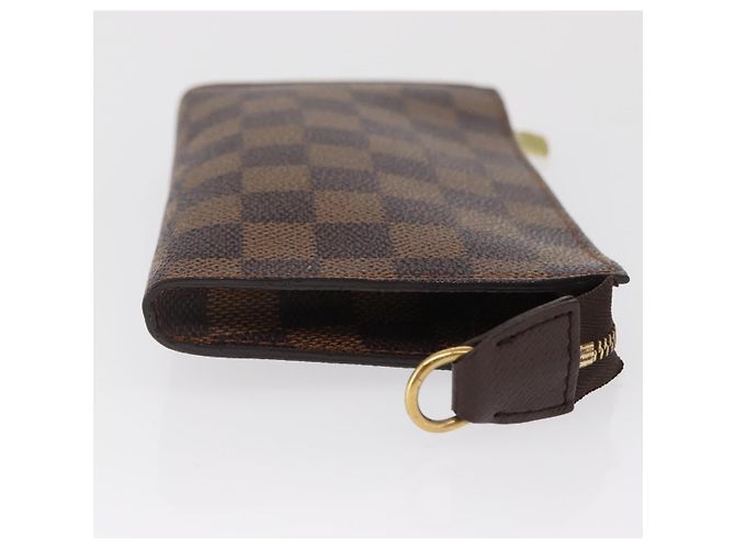 Bucket Bolso con cremallera Marais en Damier Louis Vuitton Castaño - vista 3