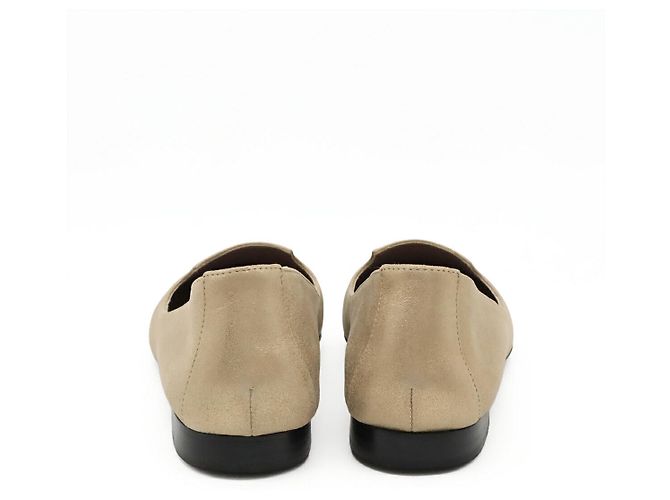 Hermès Leder Slipper 35 Golden - Ansicht 3