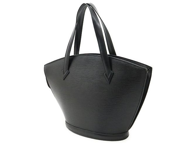 Louis Vuitton Saint Jacques Epi Handtasche Schwarz - Ansicht 2
