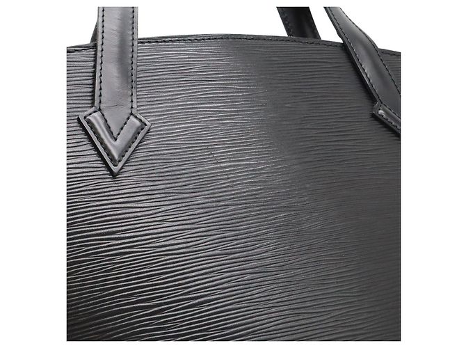 Louis Vuitton Saint Jacques Epi Handtasche Schwarz - Ansicht 8