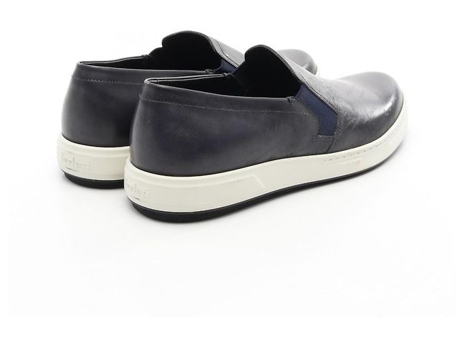 Mocassins en cuir Scritto Berluti - vue 2