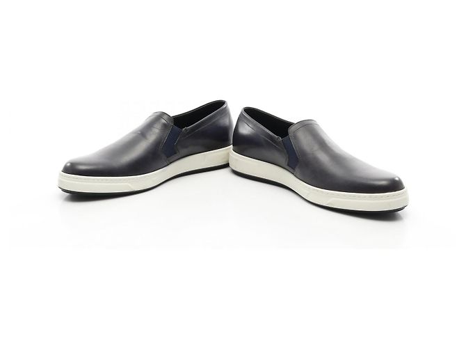 Mocassins en cuir Scritto Berluti - vue 3