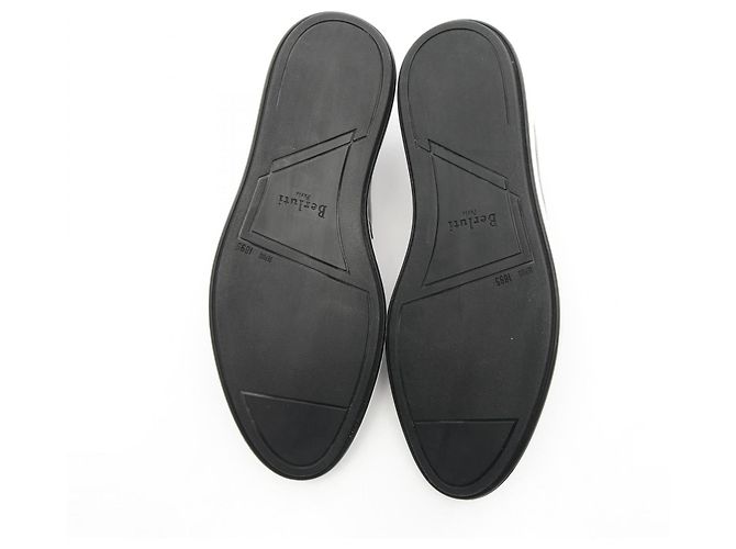 Mocassins en cuir Scritto Berluti - vue 4