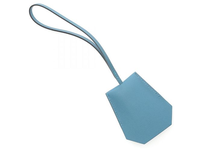 Hermès Clochette Leder Charm Grün - Ansicht 2