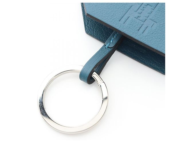 Hermès Clochette Leder Charm Grün - Ansicht 3