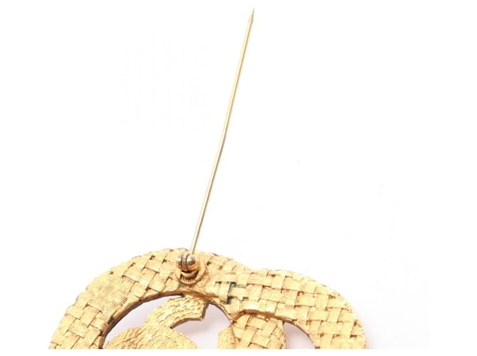 Timeless Spilla Coco Mark di Chanel D'oro - vista 5