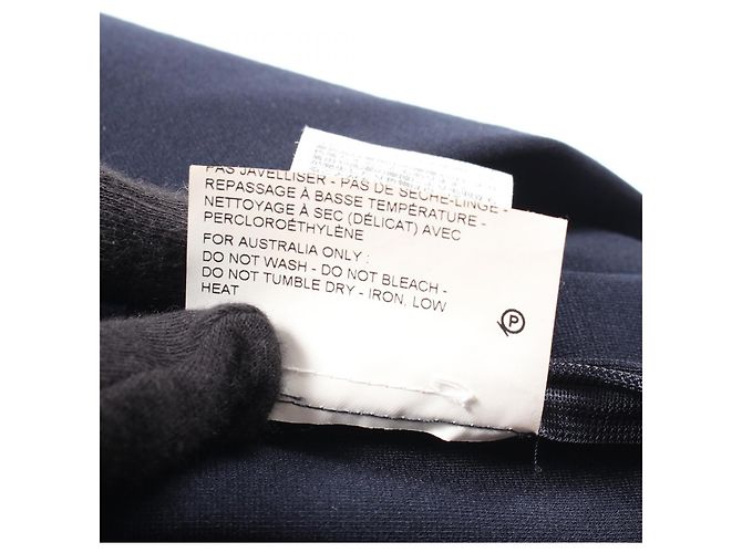 Falda de rayón y nylon Jil Sander Azul Azul marino - vista 7