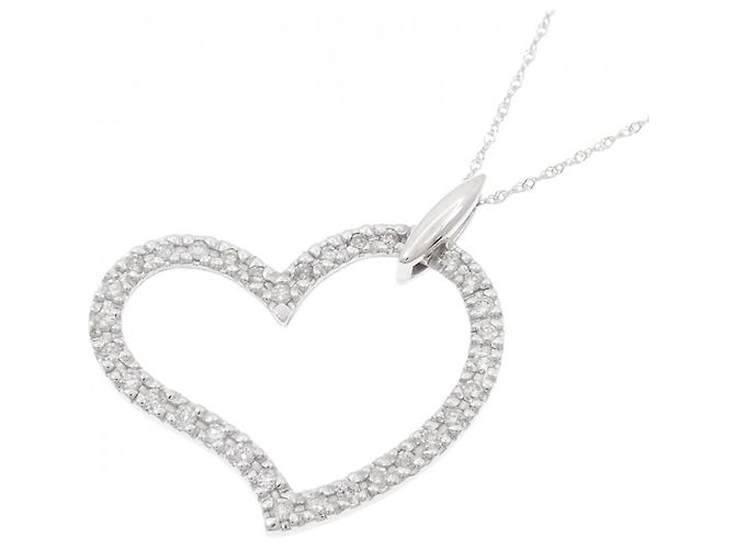 Autre Marque Collana in diamante in oro bianco Au750 Argento - vista 3
