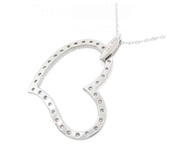 Autre Marque Collana in diamante in oro bianco Au750 Argento - vista 4