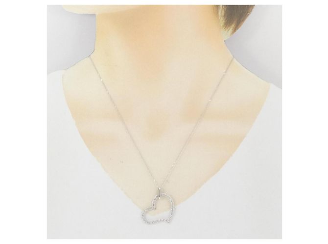 Autre Marque Collana in diamante in oro bianco Au750 Argento - vista 6