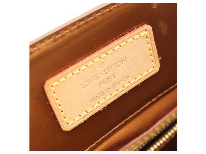 Borsa tote Reade MM Monogram Vernis Louis Vuitton Marrone Bronzo - vista 4