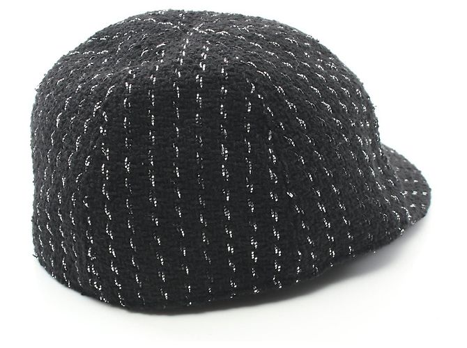 Timeless Gorra de algodón Chanel Negro - vista 2
