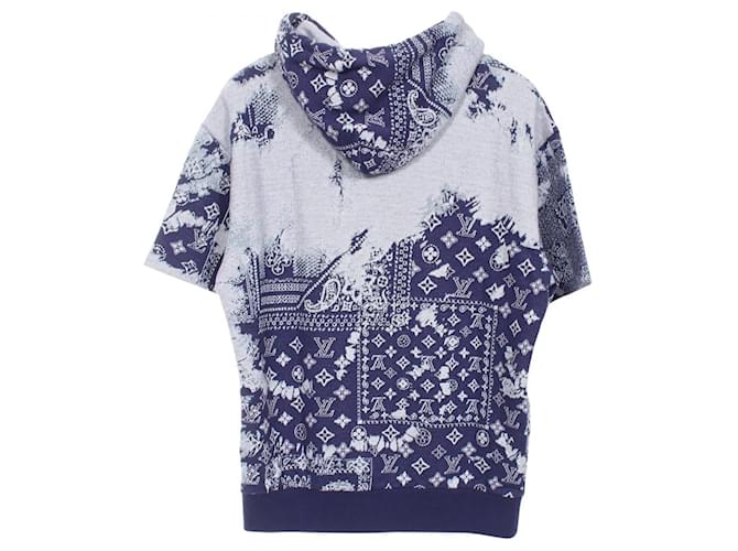 Sudadera de algodón Monogram Louis Vuitton Azul - vista 2