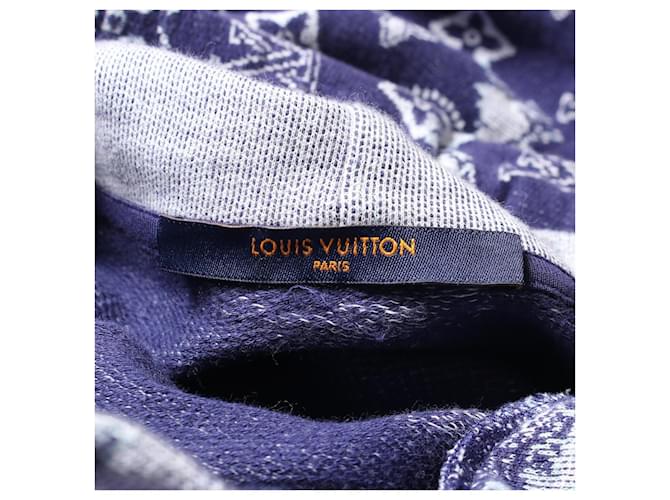 Sudadera de algodón Monogram Louis Vuitton Azul - vista 3