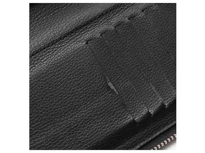 Portafoglio Zippy Verticale in Taurillon Louis Vuitton Nero - vista 6