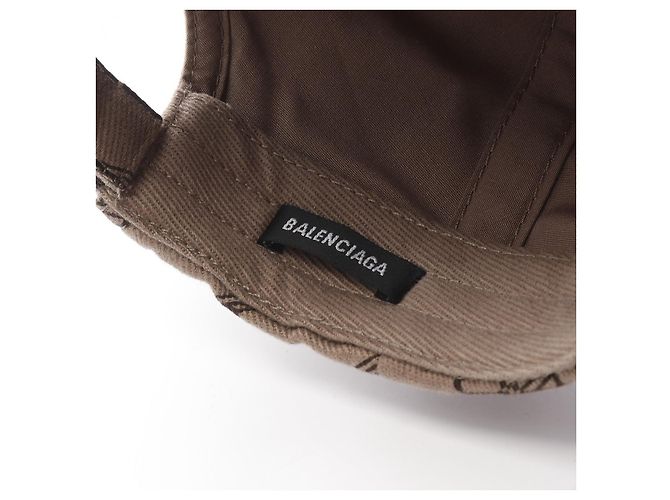 Everyday BB Monogram Baumwollmütze von Balenciaga - Ansicht 4