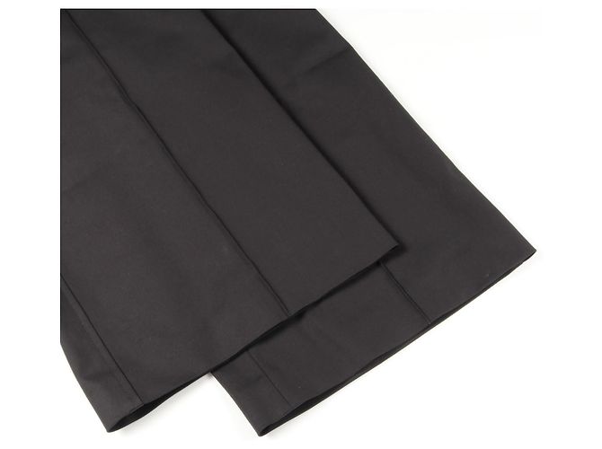 Pantaloni in cotone Hermès Nero - vista 6