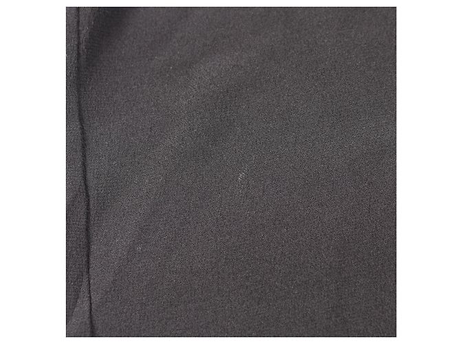 Hermès Vestido de seda Hermes 34 Negro - vista 7