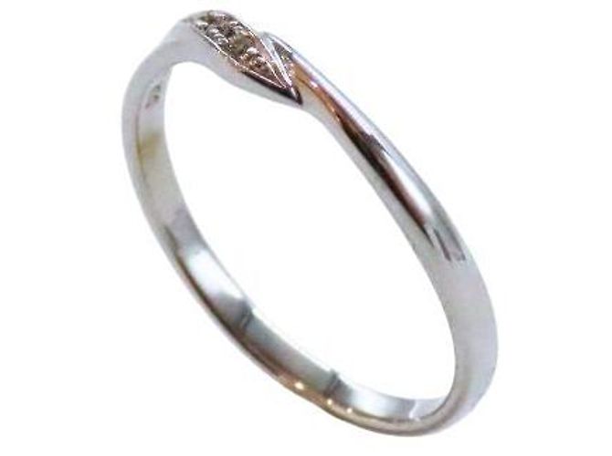 Autre Marque Diamantring aus K10 Weißgold Star Jewelry Golden - Ansicht 3