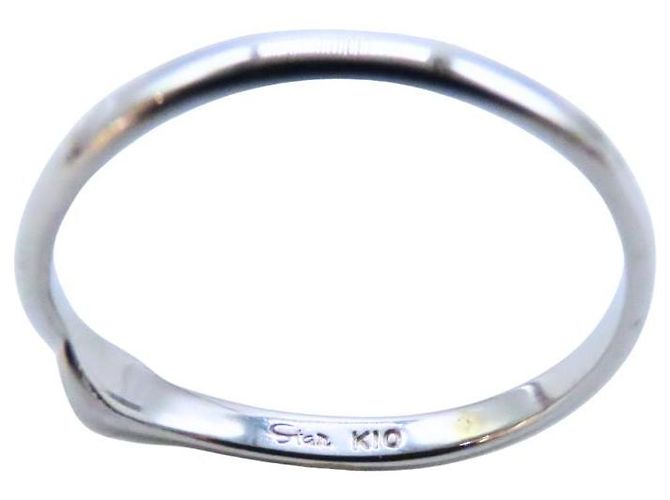 Autre Marque Diamantring aus K10 Weißgold Star Jewelry Golden - Ansicht 5
