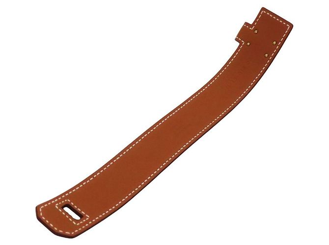 Bracciale Kelly in pelle Hermès Taglia 17 D'oro - vista 7