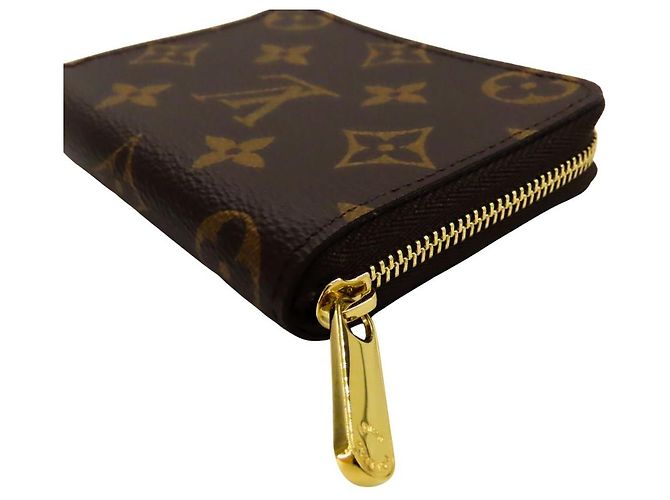 Monedero Zippy Monogram Louis Vuitton Castaño - vista 3