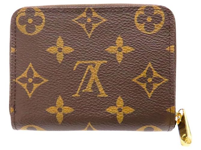 Monedero Zippy Monogram Louis Vuitton Castaño - vista 4