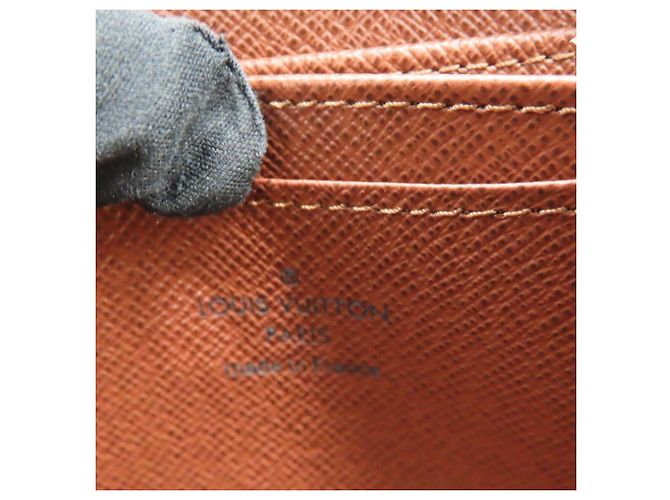 Monedero Zippy Monogram Louis Vuitton Castaño - vista 6