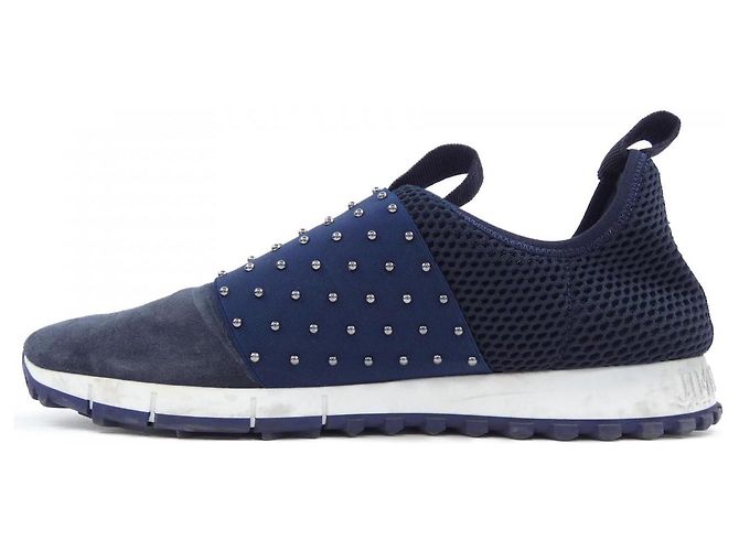 Sneakers JIMMY CHOO Blu Blu navy - vista 2