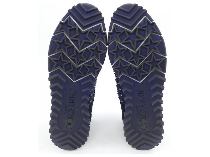 Sneakers JIMMY CHOO Blu Blu navy - vista 4