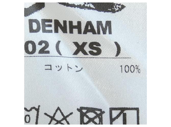 Autre Marque Camisa de algodón Denham Azul Azul marino - vista 3