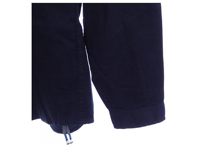 Autre Marque Camisa de algodón Denham Azul Azul marino - vista 7