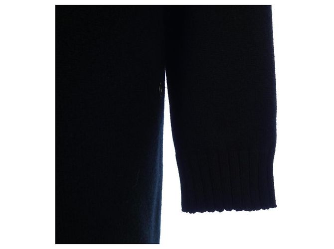Hermès Hermes 100 Cashmere Kleid 34 Schwarz - Ansicht 6