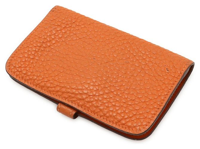 Monedero de llaves Dogon Togo de Hermès Naranja - vista 2