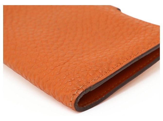 Monedero de llaves Dogon Togo de Hermès Naranja - vista 3