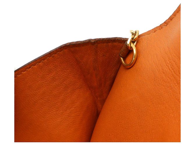 Monedero de llaves Dogon Togo de Hermès Naranja - vista 7