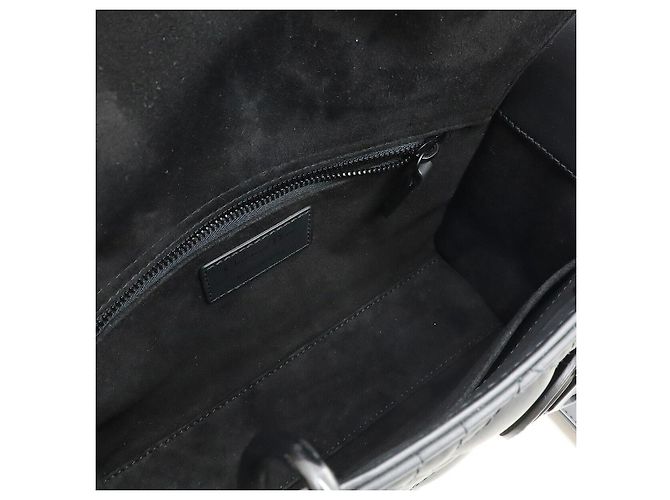 2-in-2 Tasche Christian Dior Lady Dior My ABCDior aus Kalbsleder Schwarz - Ansicht 6