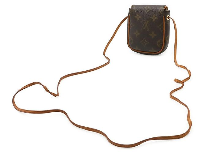 Borsa a Spalla Pochette Cancun Monogram Louis Vuitton Marrone - vista 2