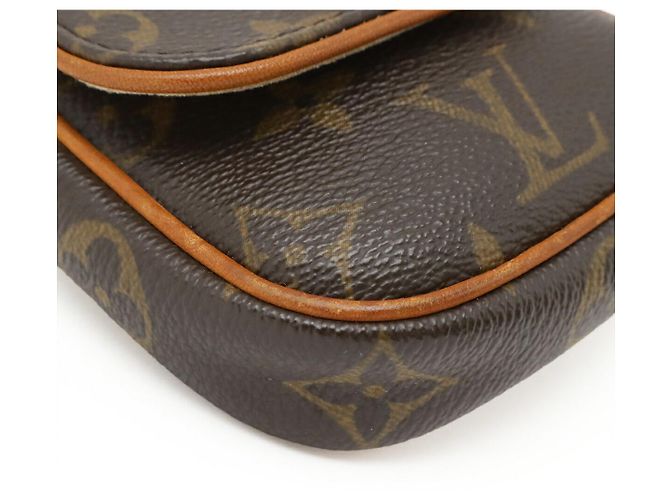 Borsa a Spalla Pochette Cancun Monogram Louis Vuitton Marrone - vista 3