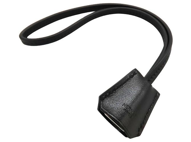 Bracciale in Acciaio Inossidabile Clochette Swift di Hermès Nero - vista 2