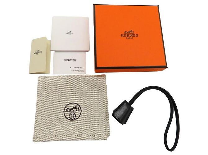 Bracciale in Acciaio Inossidabile Clochette Swift di Hermès Nero - vista 6